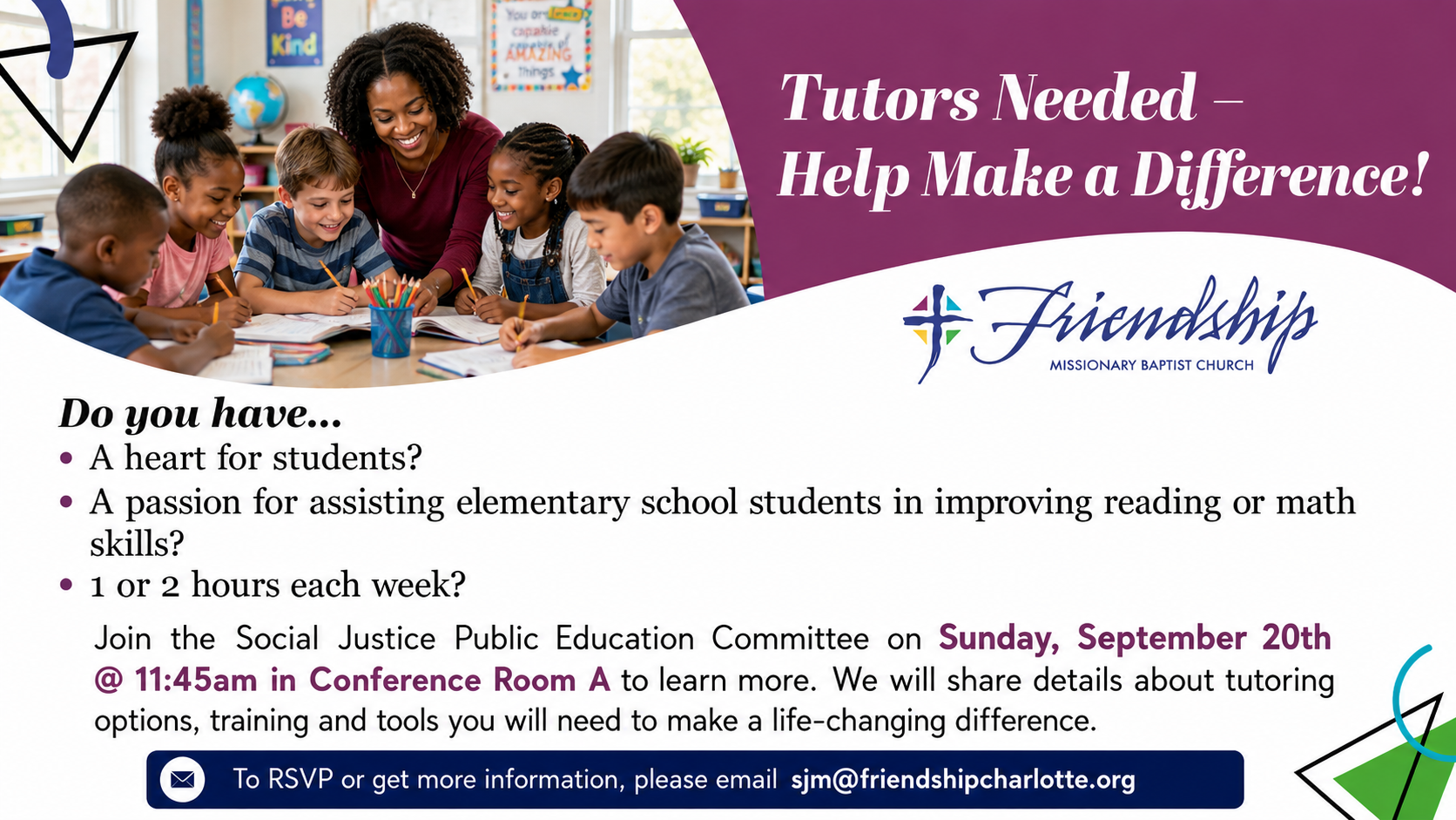 Tutors Needed